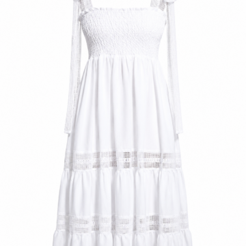 Elegant Lace Midi Dress